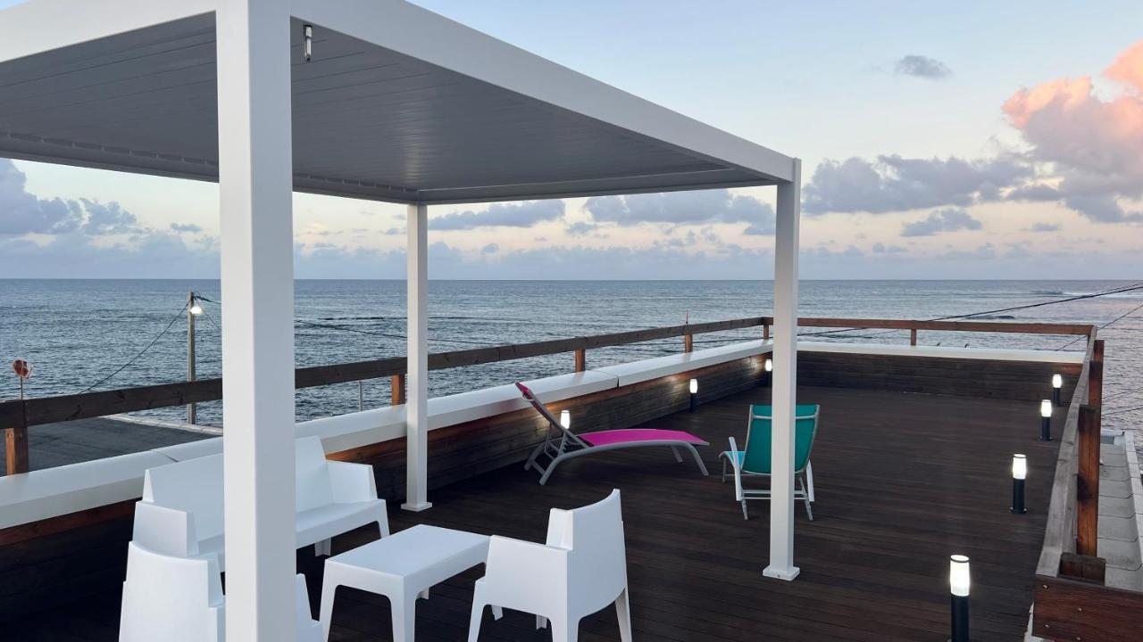 Villa Phare Caraibes Guadeloupe - Rooftop Jacuzzi & Ocean View Le Moule Buitenkant foto